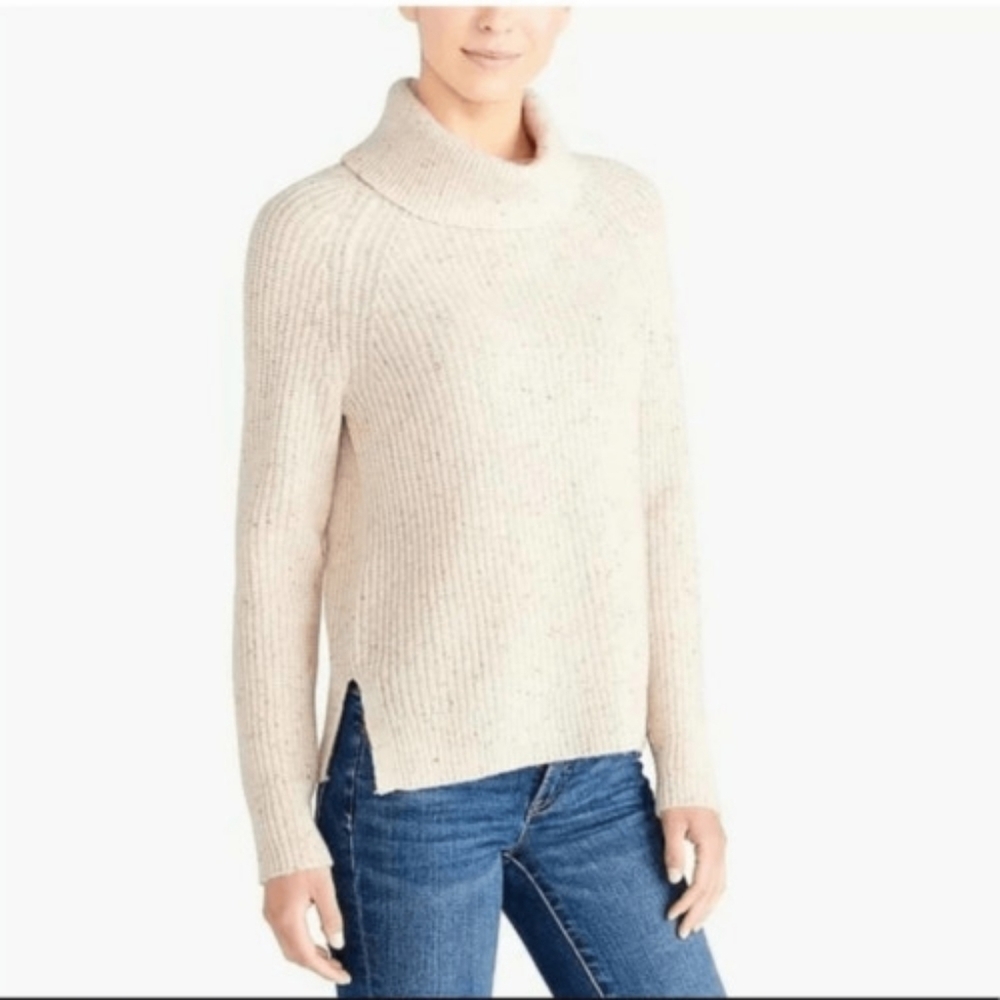 J. Crew Mercantile Donegal Turtleneck Sweater Size Small